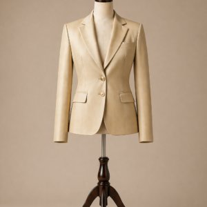 Beige Tailored Blazer