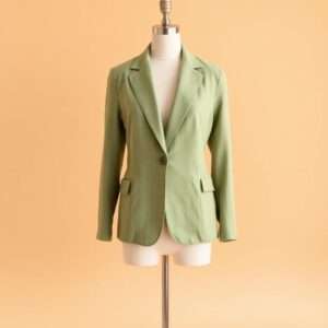 Pastel Pink Cropped Blazer
